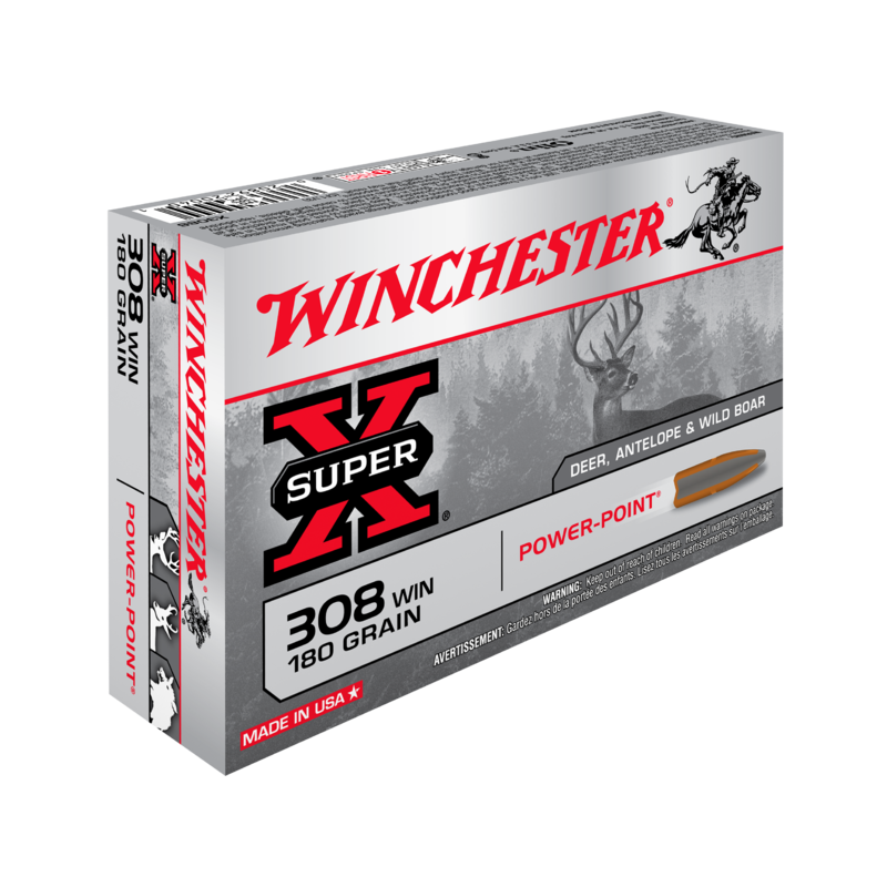 Winchester 308win 180grain Power point