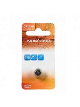 Piles CR1/3N lithium Num'axes
