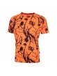 T-Shirt camo orange bartavel