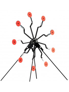 Cible rotative étoile pour arme cal 4.5 mm