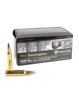 Munitions FIOCCHI HP50 222REM FMJ 50grains