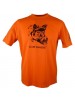 CLUB CHASSE TEESHIRT ORANGE SANGLIER