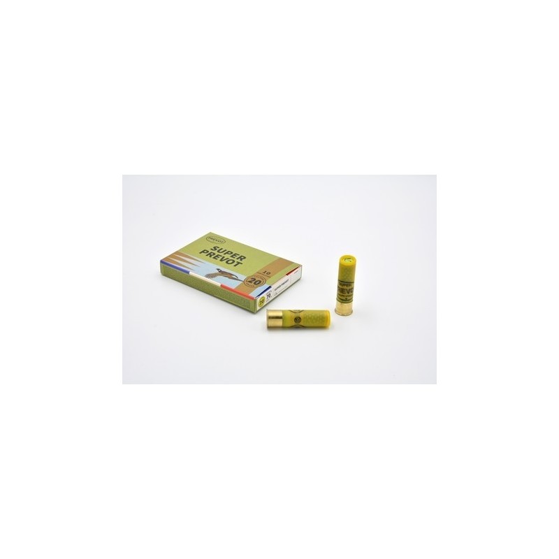 cartouches PREVOT SUPER BOURRE GRASSE 20/70 28g