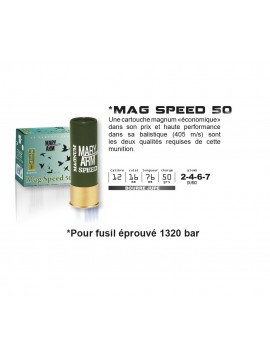 Cartouches MARY ARM MAG SPEED 50 12/76/50 N°7 bourre à jupe