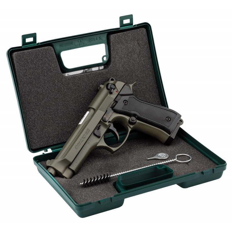 Pistolet 9 mm PAK à blanc Chiappa 92 green