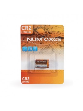 Piles CR2 lithium Num'axes