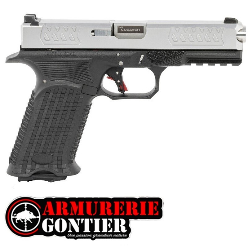 Pistolet Bul Armory Axe Full Size Cleaver 9X19 Silver www.armureriegontier.fr