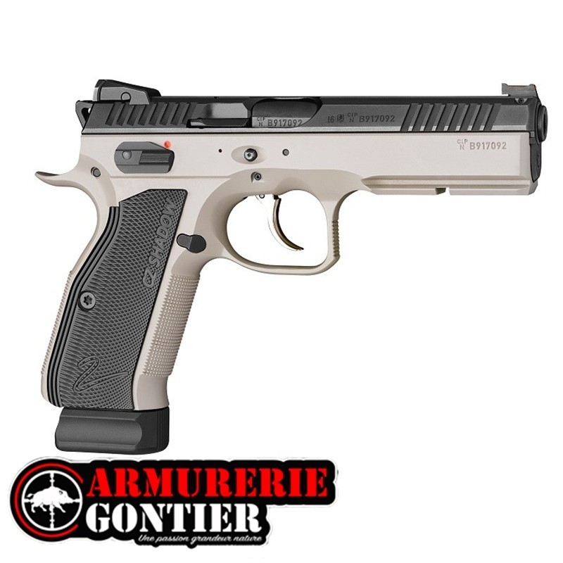 Pistolet CZ SHADOW 2 urban grey 9X19 www.armureriegontier.fr