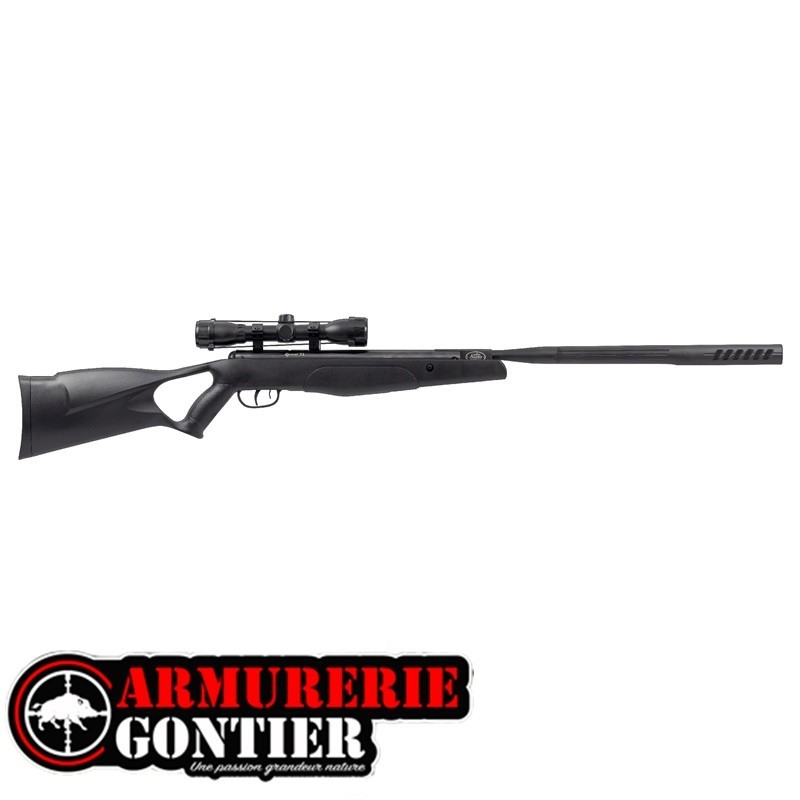 Carabine Crosman F4 Np 4.5 19.9 J + Lunette 4X32 www.armureriegontier.fr