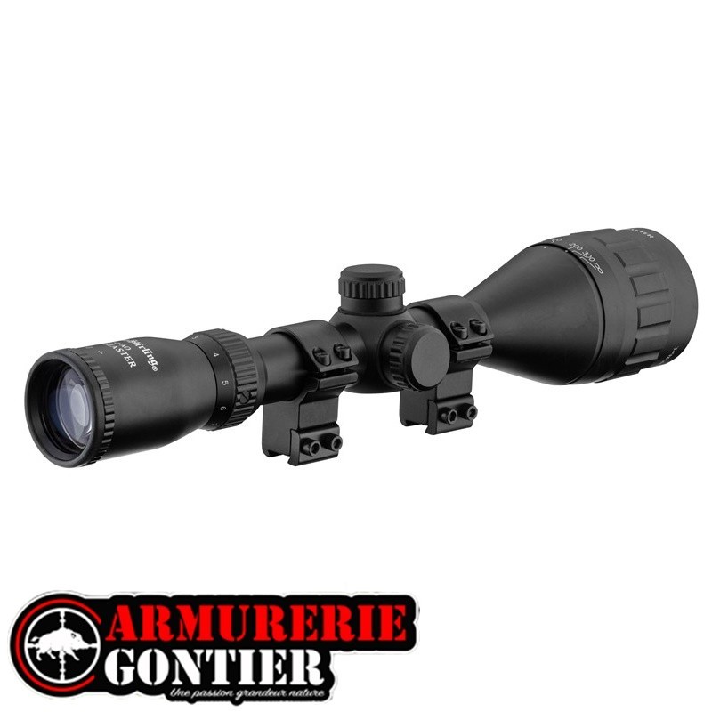 Lunette de tir Nikko Stirling 3-9x50 MountMaster Réticule Half Mil Dot www.armureriegontier.fr