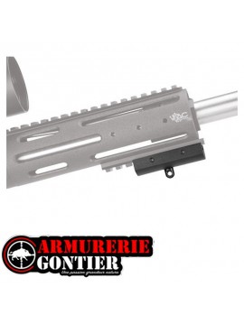 Adaptateur Bipied Rail Picatinny Caldwell Bipod Adapter Aluminium Anodisé www.armureriegontier.fr