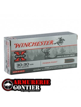 Munitions WINCHESTER 30-30 winchester 150gr Power-point
