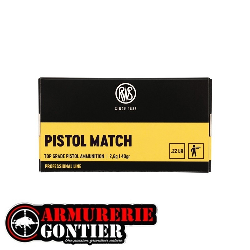 RWS 22lr pistol match Professional Line