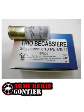 Cartouches JOKER TRIO BECASSIERE 12/70 36 N°8/9/10 X10