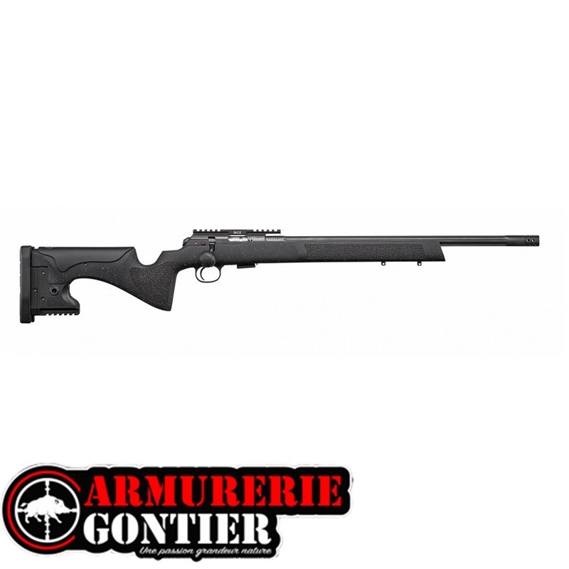 Carabine CZ 457 LRP LONG RANGE PRECISION BLACK CAL.22LR 20″ 1/2×20″ www.armureriegontier.fr