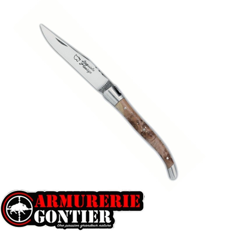 Couteau AU SABOT LAGUIOLE manche en genévrier