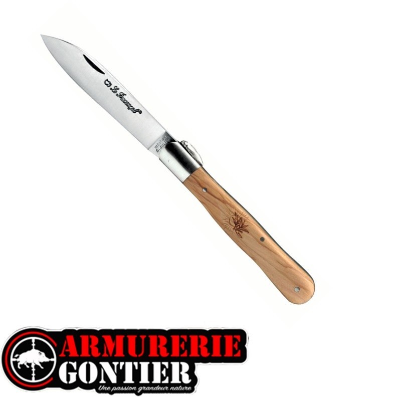 Couteau AU SABOT LE PROVENCAL  manche en olivier