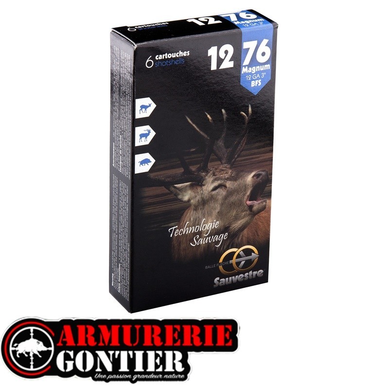 SAUVESTRE BALLE FLECHE  12/76 X6