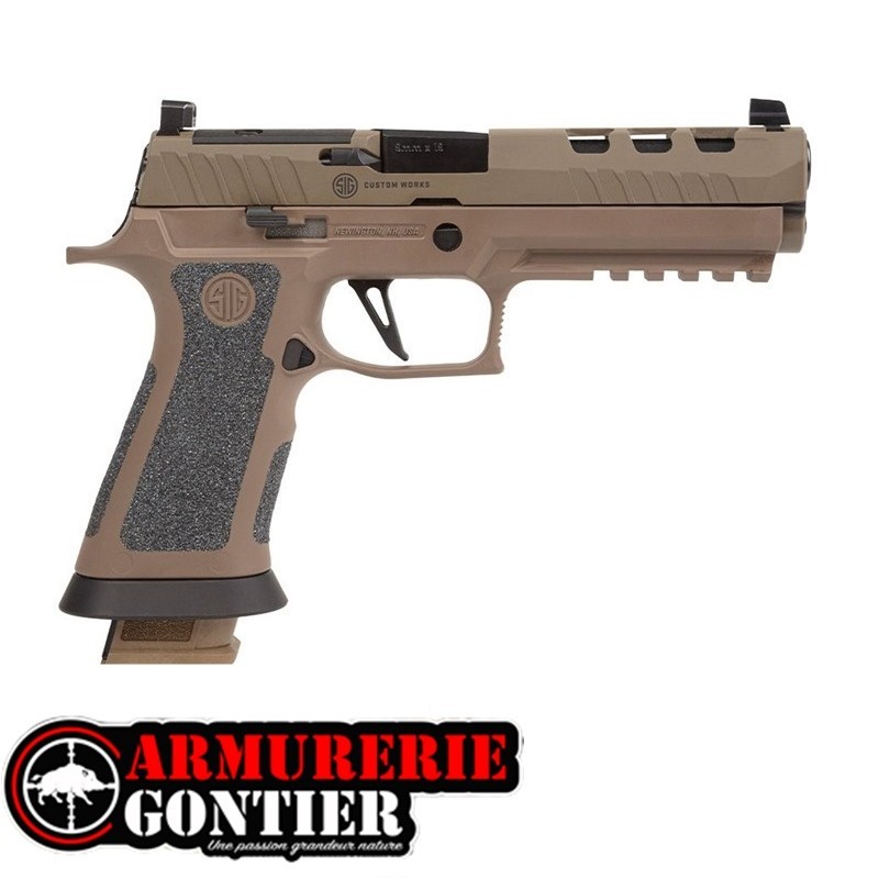 Pistolet Sig Sauer P320 X Five DH3 9x19 www.armureriegontier.fr