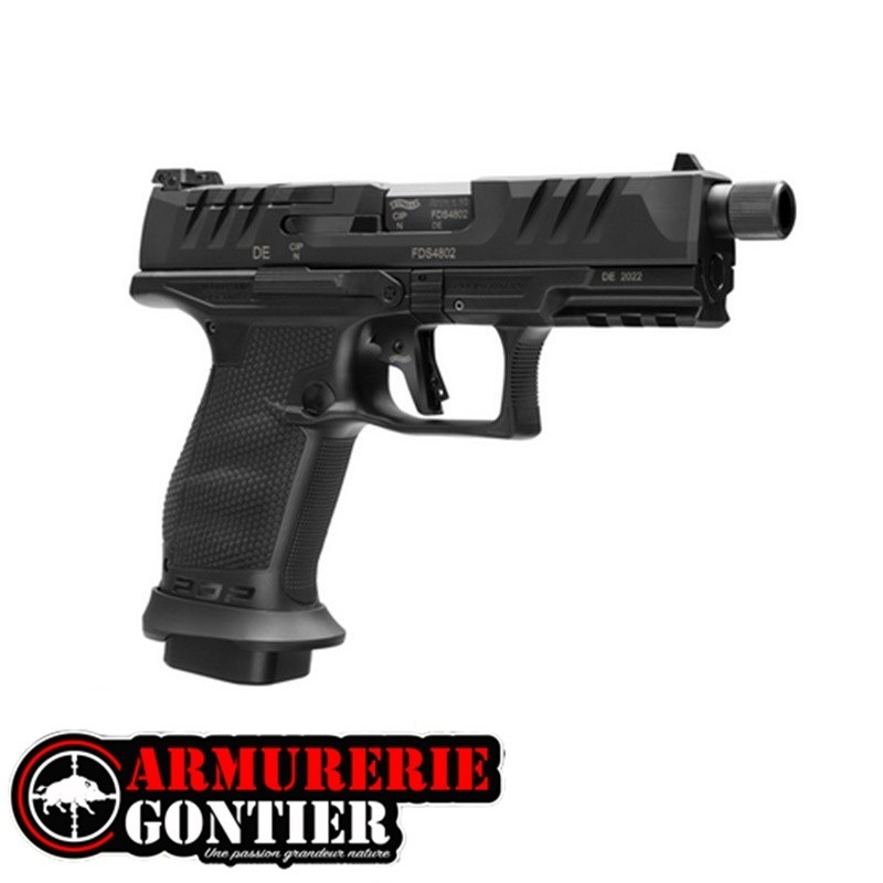 Pistolet WALTHER PDP PRO SD COMPACT OR 4,6'' CAL 9X19, 18 Coups www.armureriegontier.fr