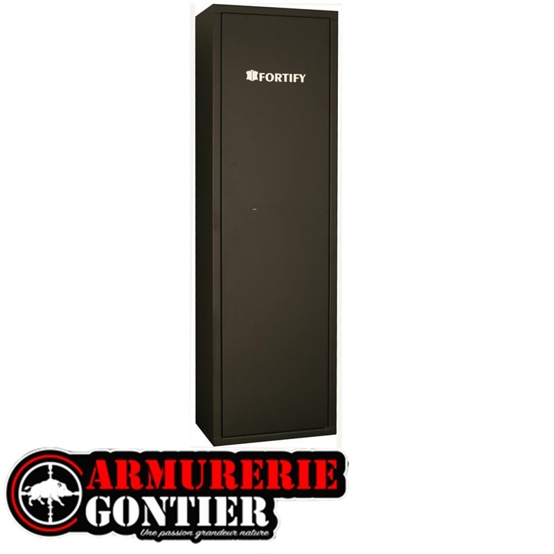 Armoire Forte FORTIFY  DELTA  8 - 8 ARMES AVEC LUNETTE - COFFRE INTERIEUR