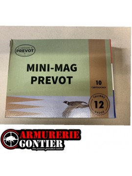 Cartouches PREVOT MINI MAG 42g 12/70 N°8 bourre jupe