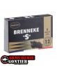 Balles  PREVOT BRENNEKE 'S' sous-calibrées 24g Cal.12/70 Boites de 5