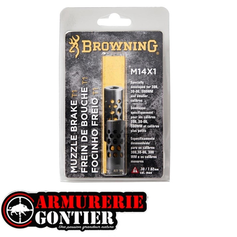 FREIN DE BOUCHE BROWNING  T1 THR M18X1 CAL 30