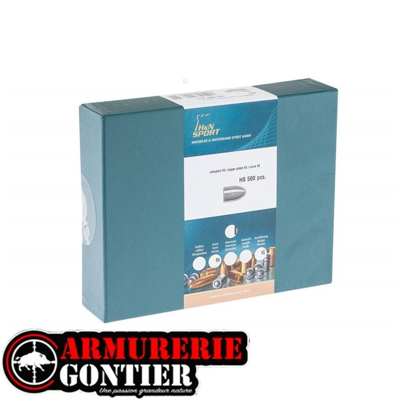 Ogives  H&N -  RN 309-71gr CAL 7.65 Browning X500