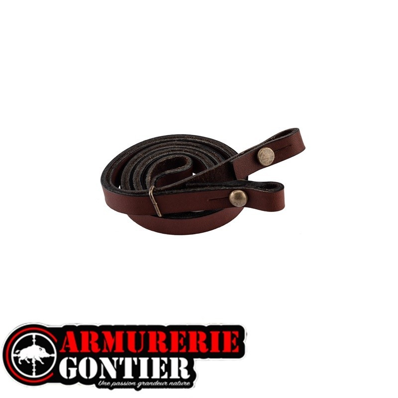 Sautoir en cuir pour corne