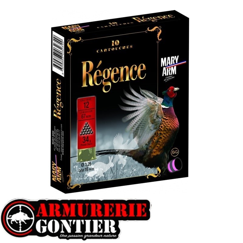 Cartouches MARY ARM regence Calibre 12
