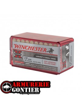 Munitions WINCHESTER 17HMR SUPER X 20GR