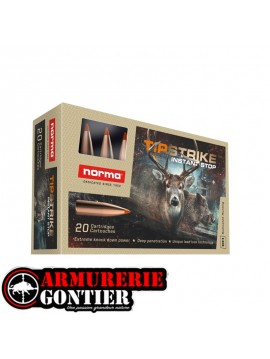 Munition NORMA 270 WSM TIPSTRIKE 140gr-9.1g
