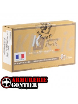 Munitions SOLOGNE 270WIN 150 GR 9.72G SUBSONIQUE