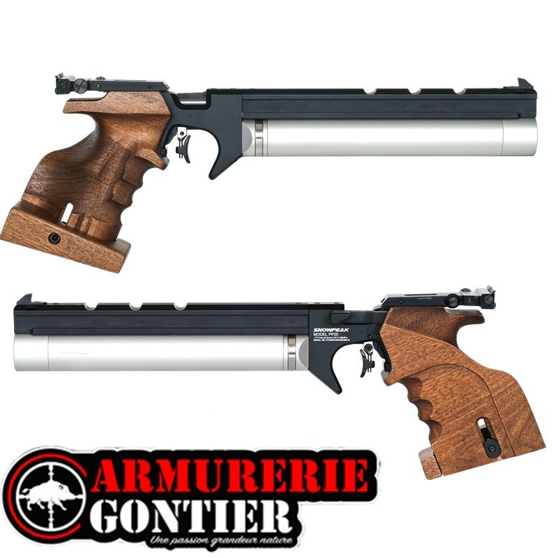 PISTOLET SNOWPEAK PP20 GEN2 PCP 4.5mm 7.5Joules