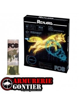 cartouches FOB RENARD HP 36 BJ 12/70  n° 1 cuivrés + n° 2 durcis