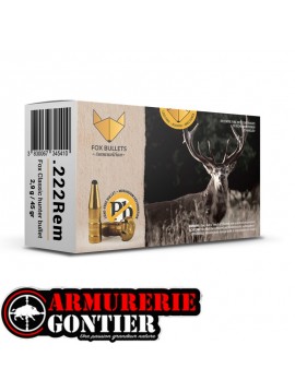 Munitions FOX BULLETS CLASSIC HUNTER .222 Rem. 45gr/2.9g