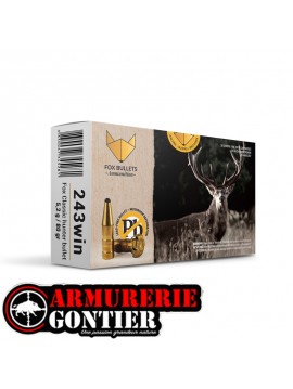 Munitions FOX BULLETS CLASSIC HUNTER .243 win 80gr/5.2g