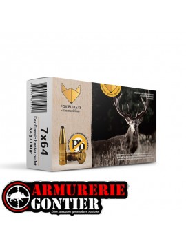 Munitions FOX BULLETS CLASSIC HUNTER 7x64 130gr/8.4g