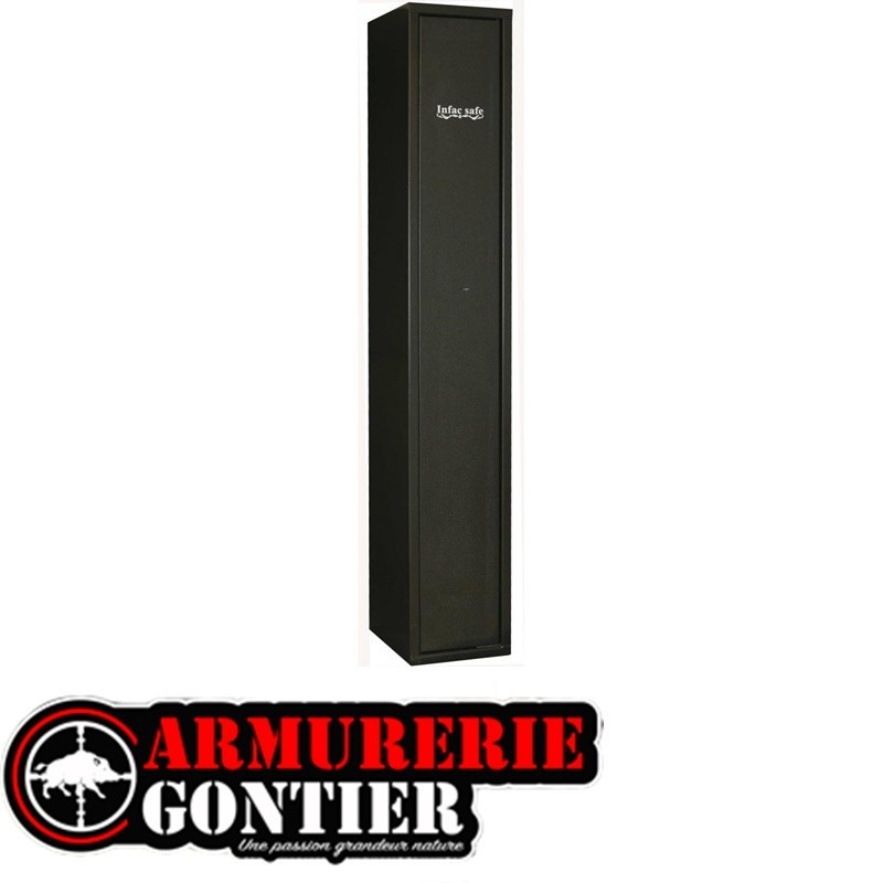 Armoire Forte Gamme SENTINEL 4 + 1 armes avec lunette+ coffre interieur