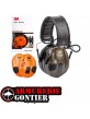 CASQUE PELTOR™ SPORTTAC™ - COQUES VERTE-ORANGE