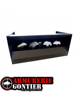 CIBLES METALLIQUE 4 SANGLIERS
