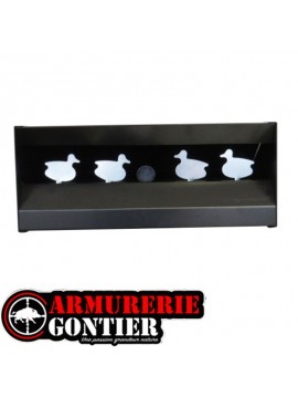 CIBLES METALLIQUE 4 CANARDS