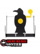 Cible mobile sur pivot corbeau Cal 4.5 mm