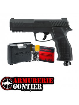 PACK PRET A TIRER UMAREX T4E TP50 GEN.2 CAL 50 - 13 J (100 BILLES, 5 CO2, MALLETTE)
