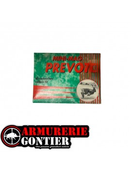 Cartouches PREVOT MINI MAG 42g 12/70 N°7 bourre grasse