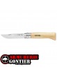 Couteau OPINEL N°8 lame INOX manche HÊTRE