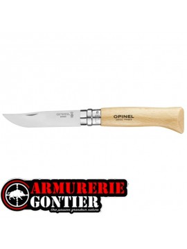 Couteau OPINEL N°8 lame INOX manche HÊTRE