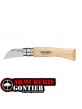 Couteau à châtaigne/ail OPINEL N°07  lame INOX manche HÊTRE