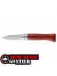 Couteau à huitres OPINEL N°9 lame INOX manche PADOUK